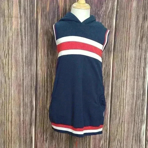 Stay Cozy and Stylish with Boboli Dress Hoodie - Kid Size 4T - Picture 1 of 5